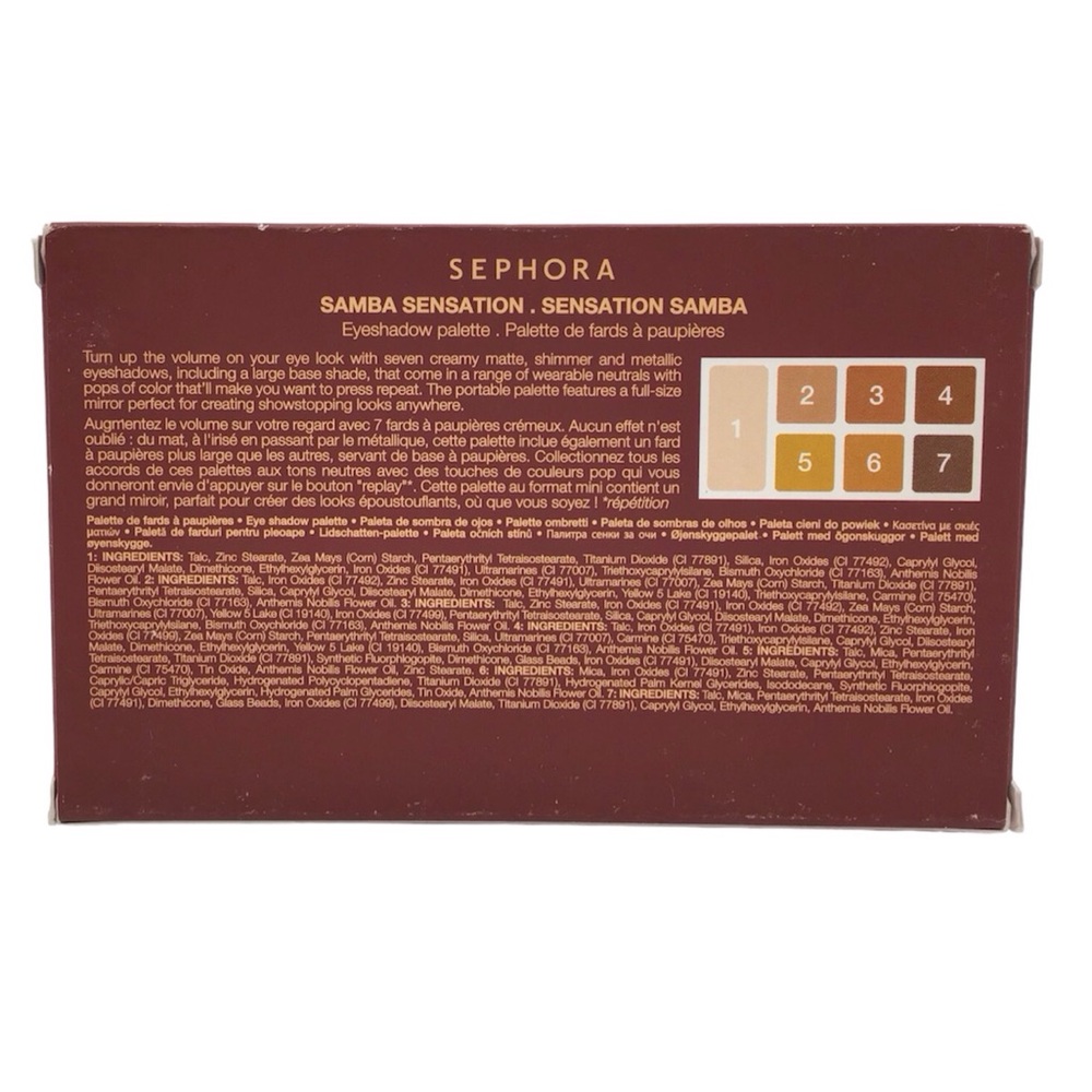 Sephora Collection Playlist Eyeshadow Palette, (Samba Sensation) (NWT) - Picture 5 of 11